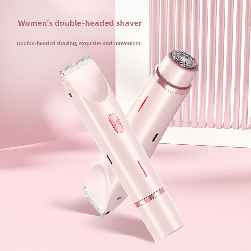 Double-Head Electric Shaver – Smooth, Hair-Free Skin Fast with No Cuts or Irritation
