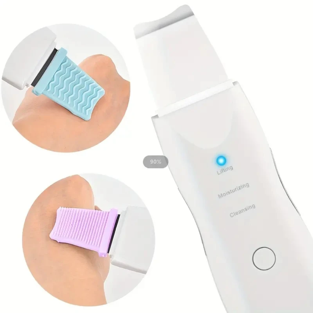 Ultrasonic Skin Scrubber – Deep Pore Cleanser & Blackhead Remover for Clear, Smooth Skin