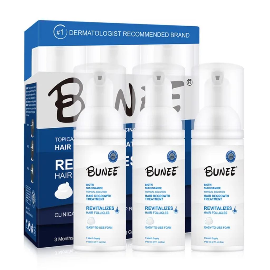 3x60ml Regrow Hair & Fill Your Beard Naturally – See Visible Results in Just Weeks!