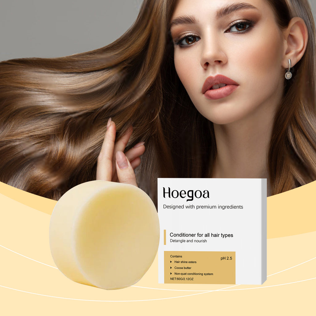 HOEGOA Pine Nourishing Shampoo – Repair Dry, Damaged Hair & Restore Soft, Healthy Shine