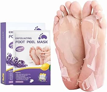 Lavender & Vitamin C Foot Peel Mask (1 Pair) – Deep Exfoliation for Baby‑Soft, Smooth Feet