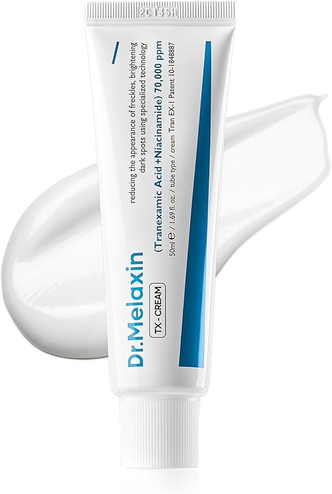 Dr. Melaxin TX-Cream tube with white background