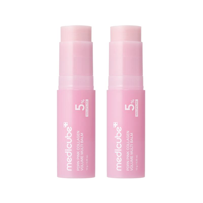 PDRN Pink Collagen Volume Multi Balm | All In One Volufiline, PDRN, NAD Stick for Youthful-Looking, Helping Look of Fine Lines, Firming Care, Anti-Aging Care | For Under-Eyes, Neck, Forehead, Smile Lines, Lip Care