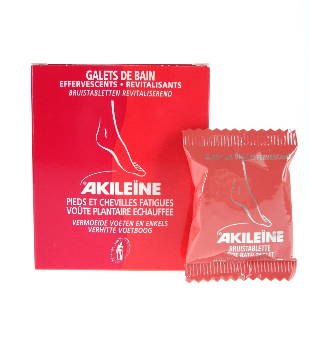 AKILEÏNE Revitalizing Foot Bath Tablets – Instant Relief for Tired & Aching Feet