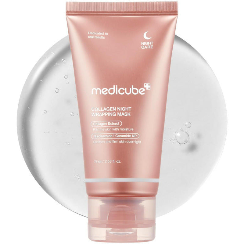 Medicube collagen Night Wrapping Mask – Overnight Firming, Hydrating & Brightening Treatment