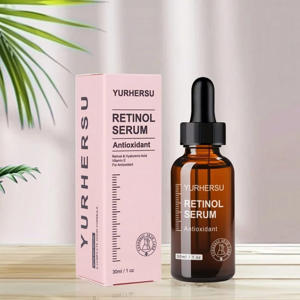 3‑in‑1 Advanced Skincare Serum Set – Retinol, Vitamin C & Hyaluronic Acid for Anti‑Aging, Brightening & Deep Hydration