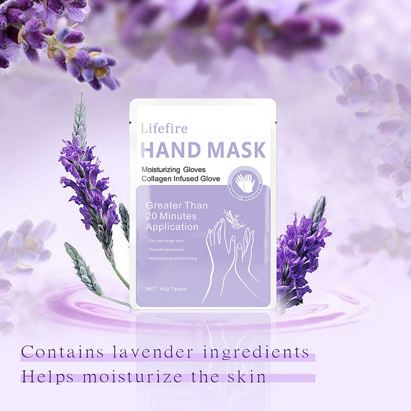 Collagen‑Infused Hand Mask (1 Pair) – Deep Moisturizing Treatment for Soft, Youthful, Rejuvenated Hands