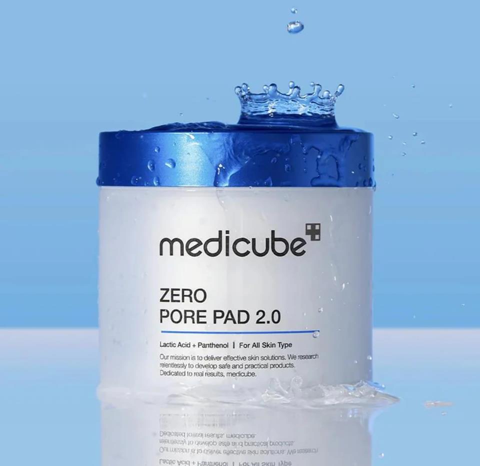 Medicube Zero Pore Pad Korean exfoliating pads with AHA and BHA