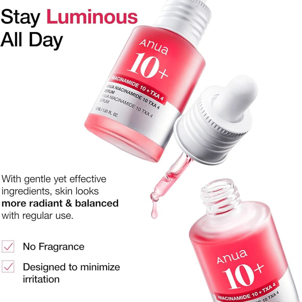 ANUA 10+ Dark Spot Correcting Glow Serum – Brighten, Fade & Glow Fast