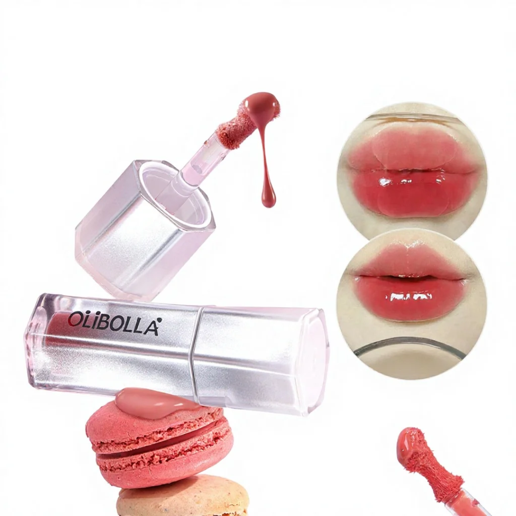 OLIBOLLA HydraGlow Lip Oil – Plump, Smooth & Glass Shine