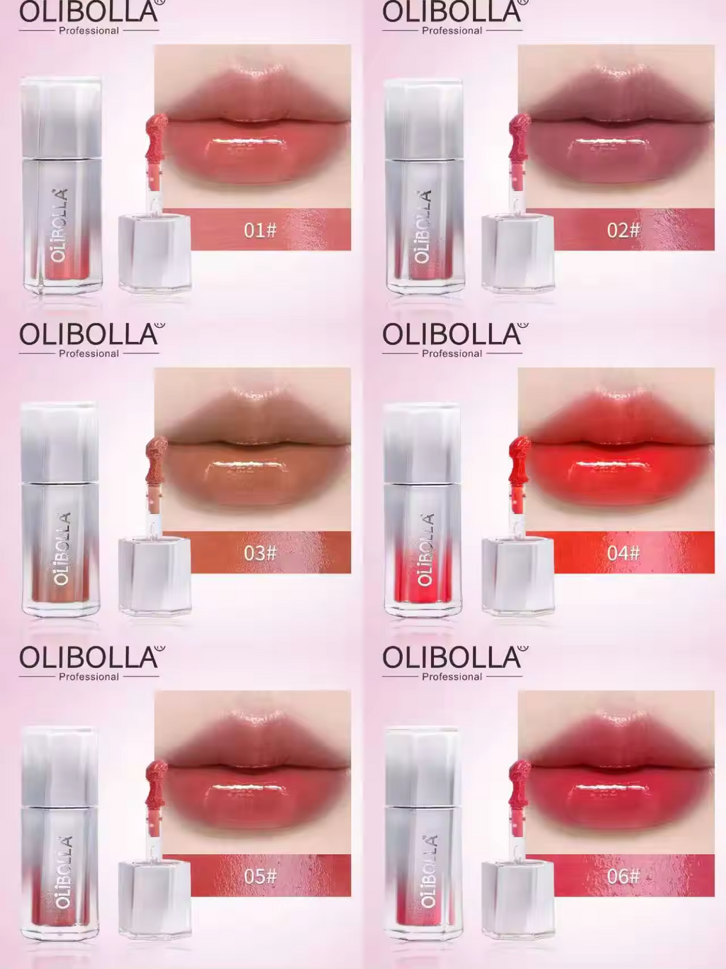 OLIBOLLA HydraGlow Lip Oil – Plump, Smooth & Glass Shine