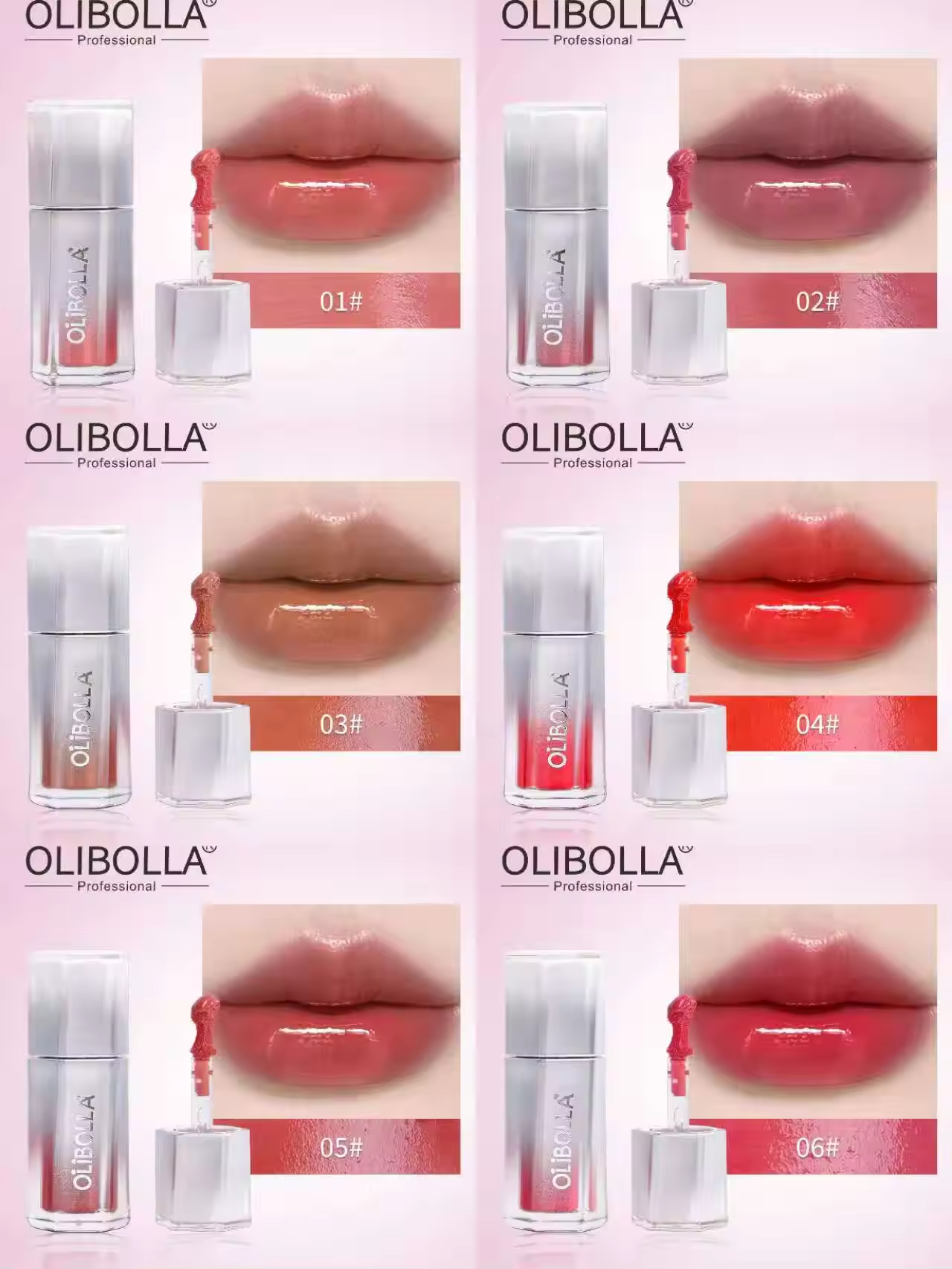 OLIBOLLA HydraGlow Lip Oil – Plump, Smooth & Glass Shine