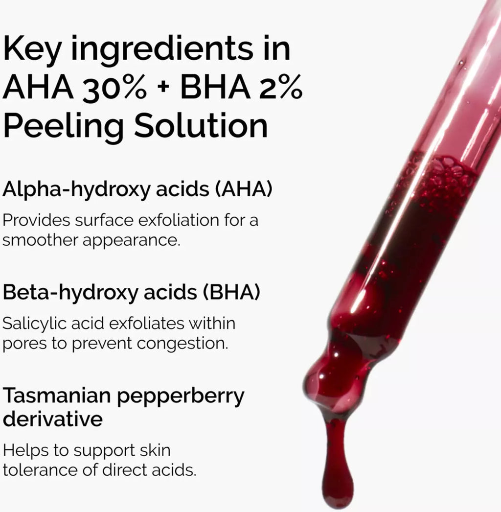 The Ordinary AHA 30% + BHA 2% Peeling Solution (30ml)